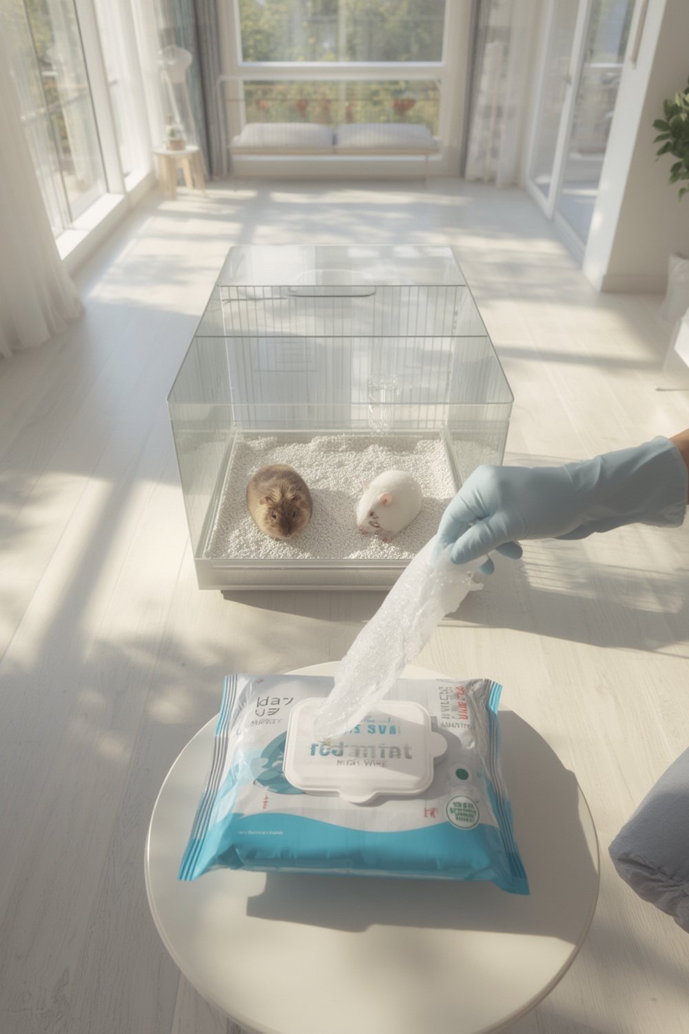 cage wipes product view