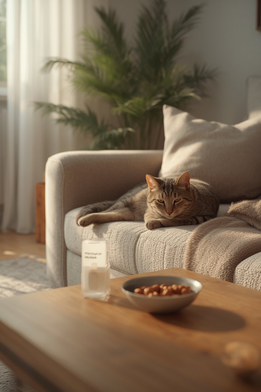 calming probiotic product view