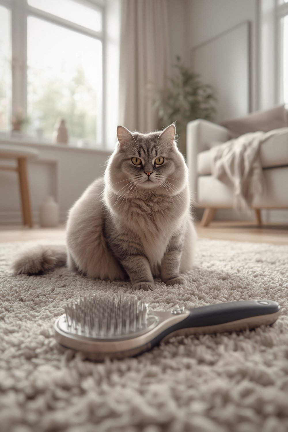 cat brush product view