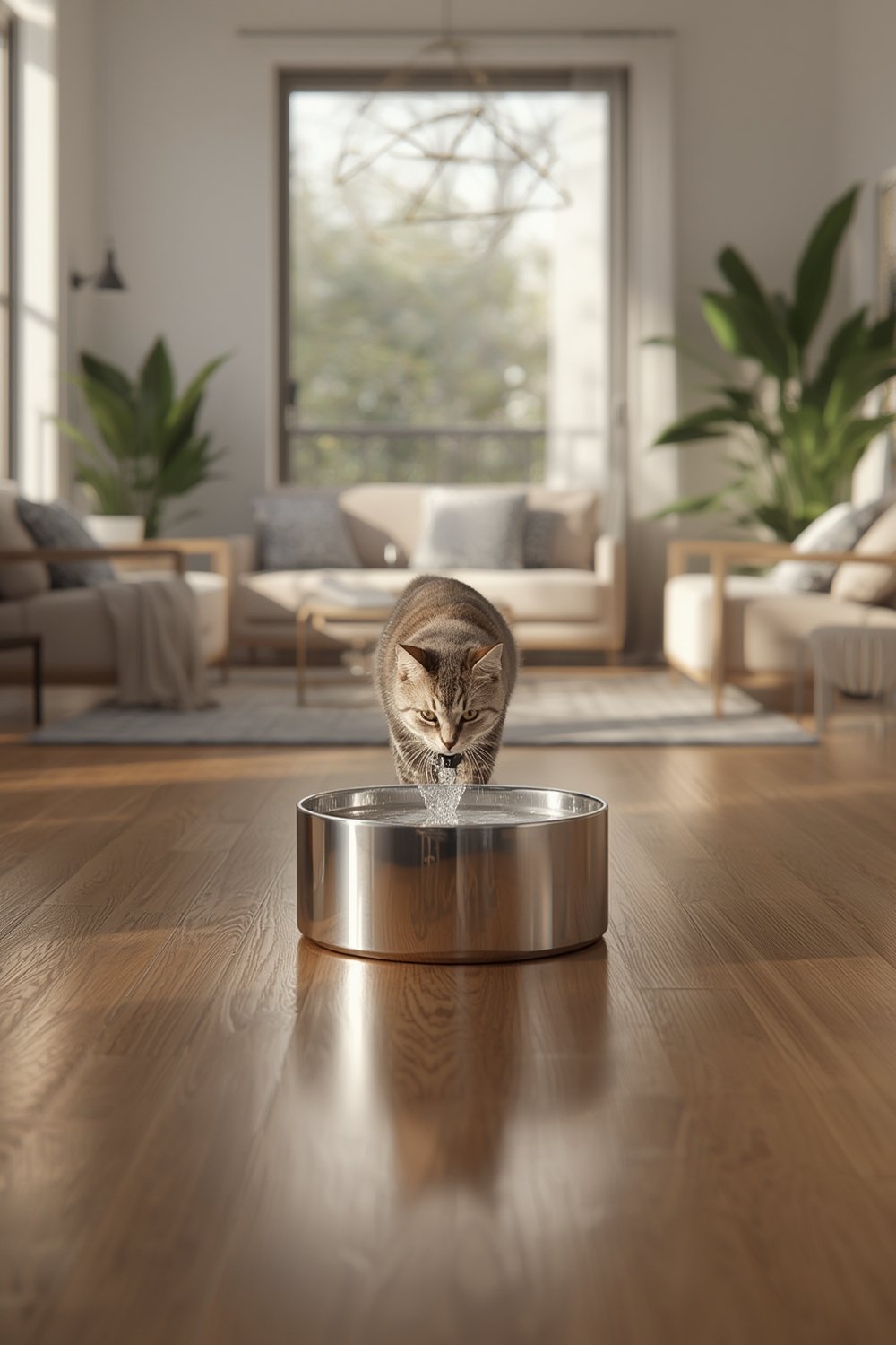 cat fountain product view