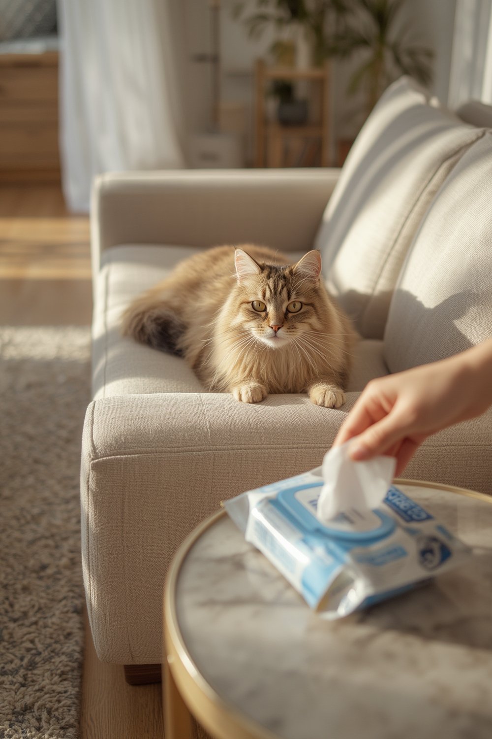 Should You Get Burt's Bees for Pets Cat Dander Remover Wipes for Reducing Flaking Between Baths? 1 cat wipes product view