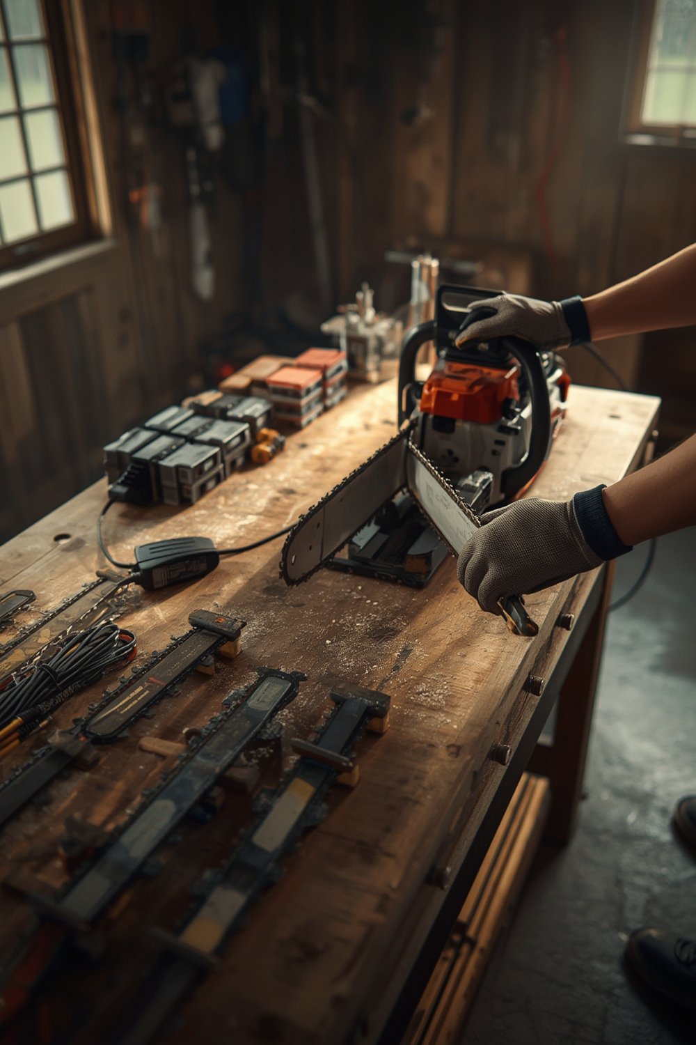 chainsaw sharpener product view