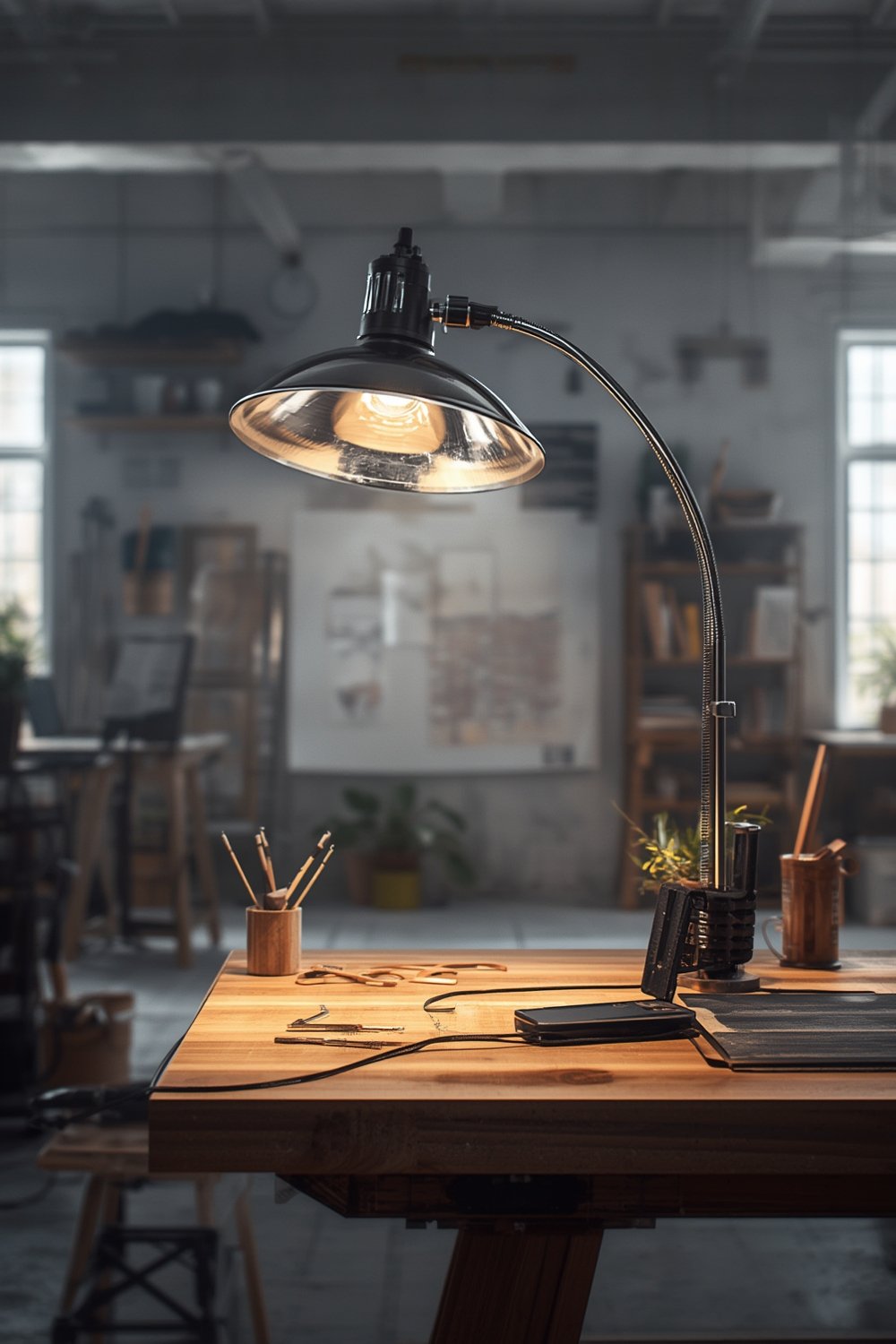 clamp lamp product view