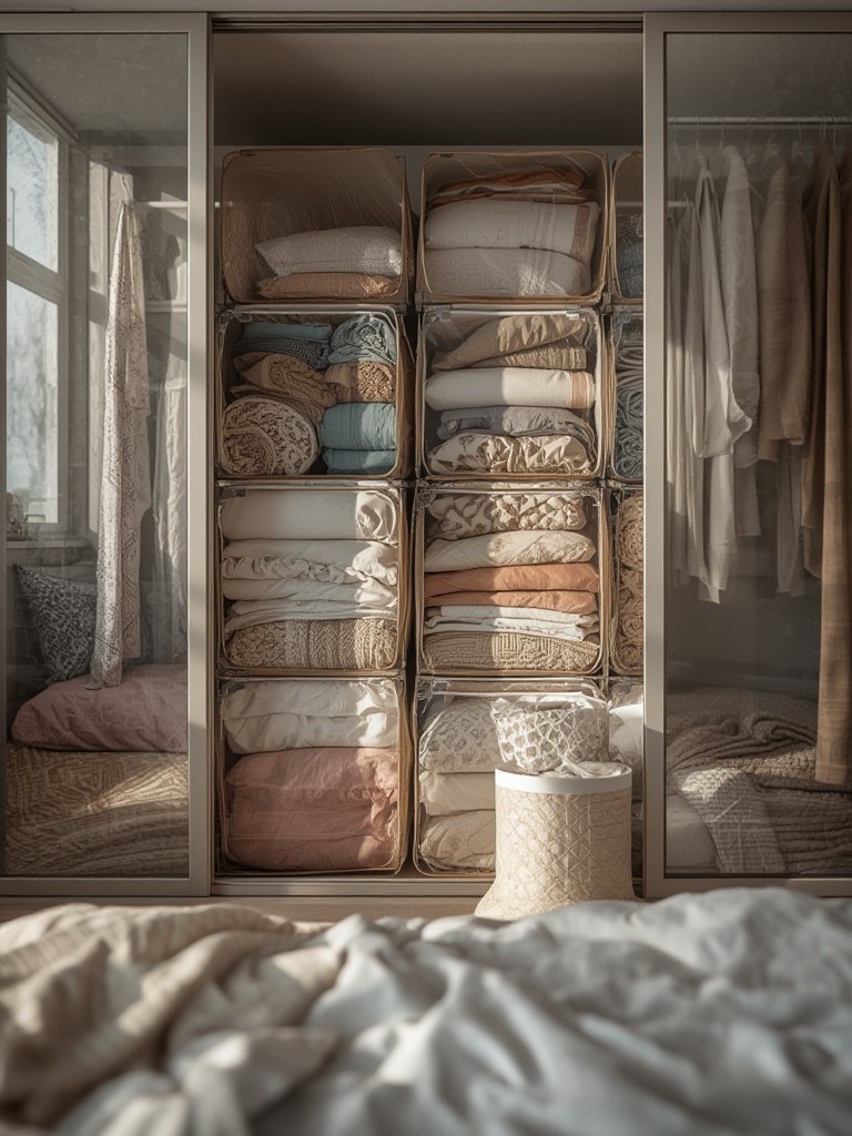 storage bags in action