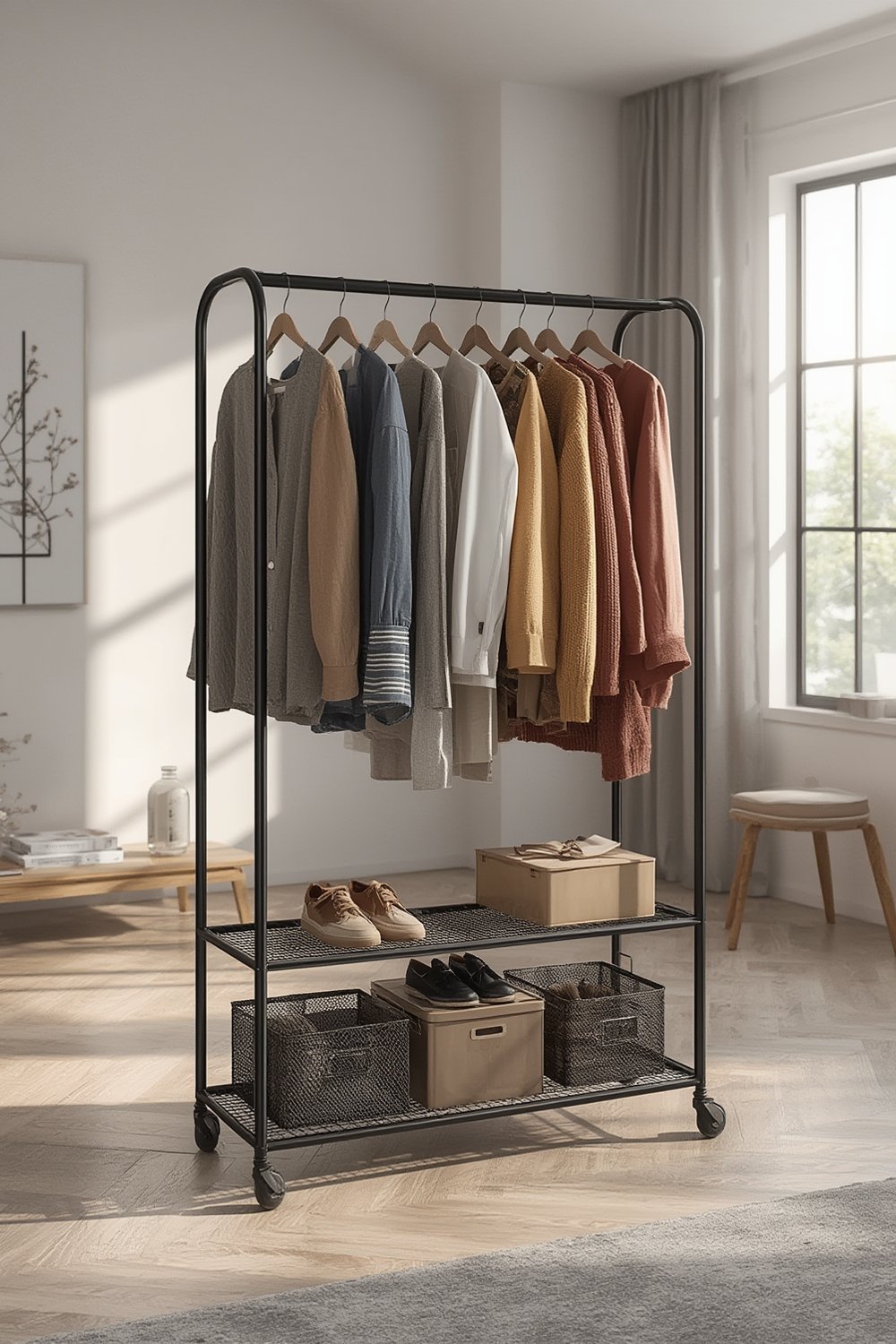 Should You Buy the SONGMICS Clothes Rack With Wheels? 1 Clothes Rack product view
