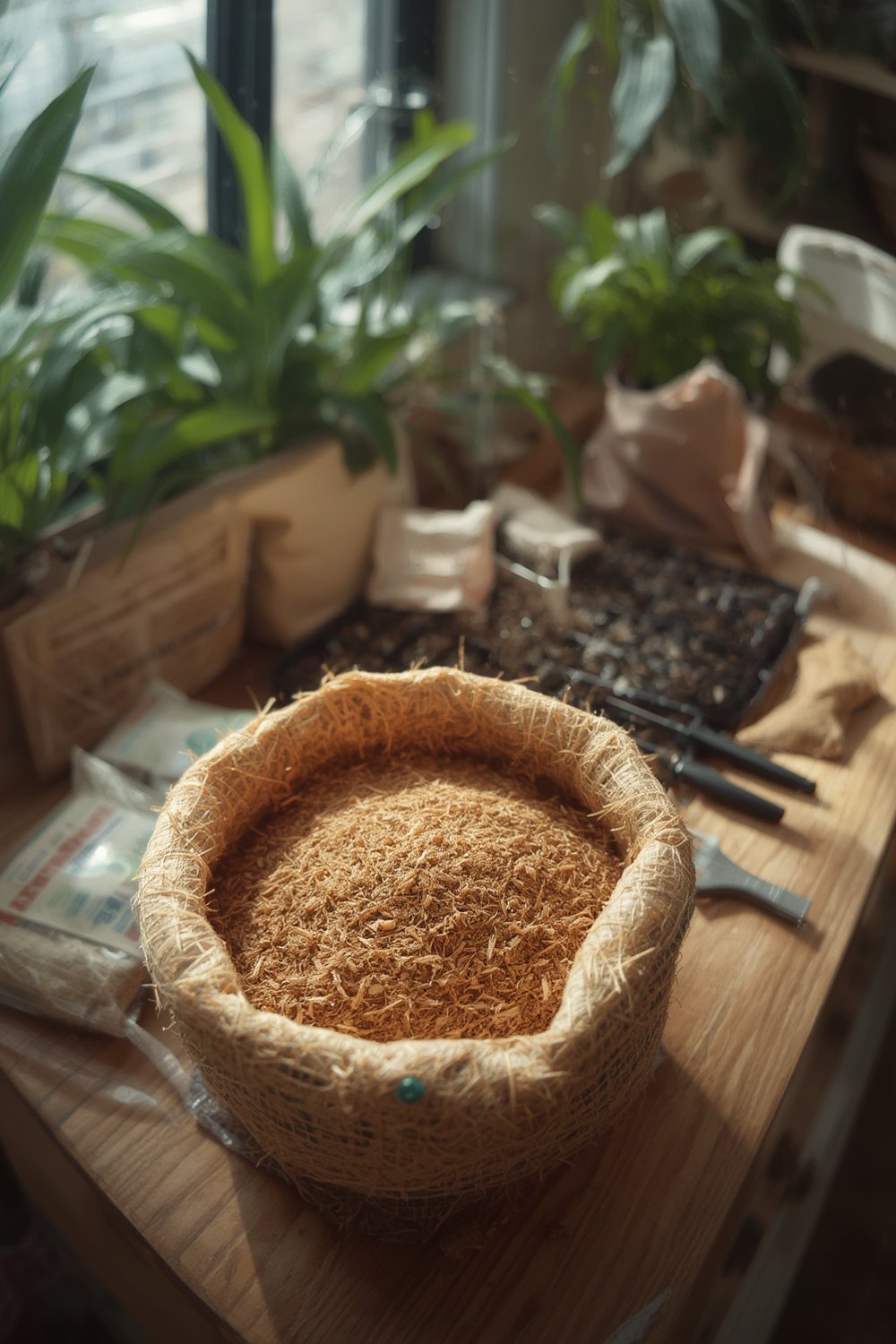 coconut coir product view