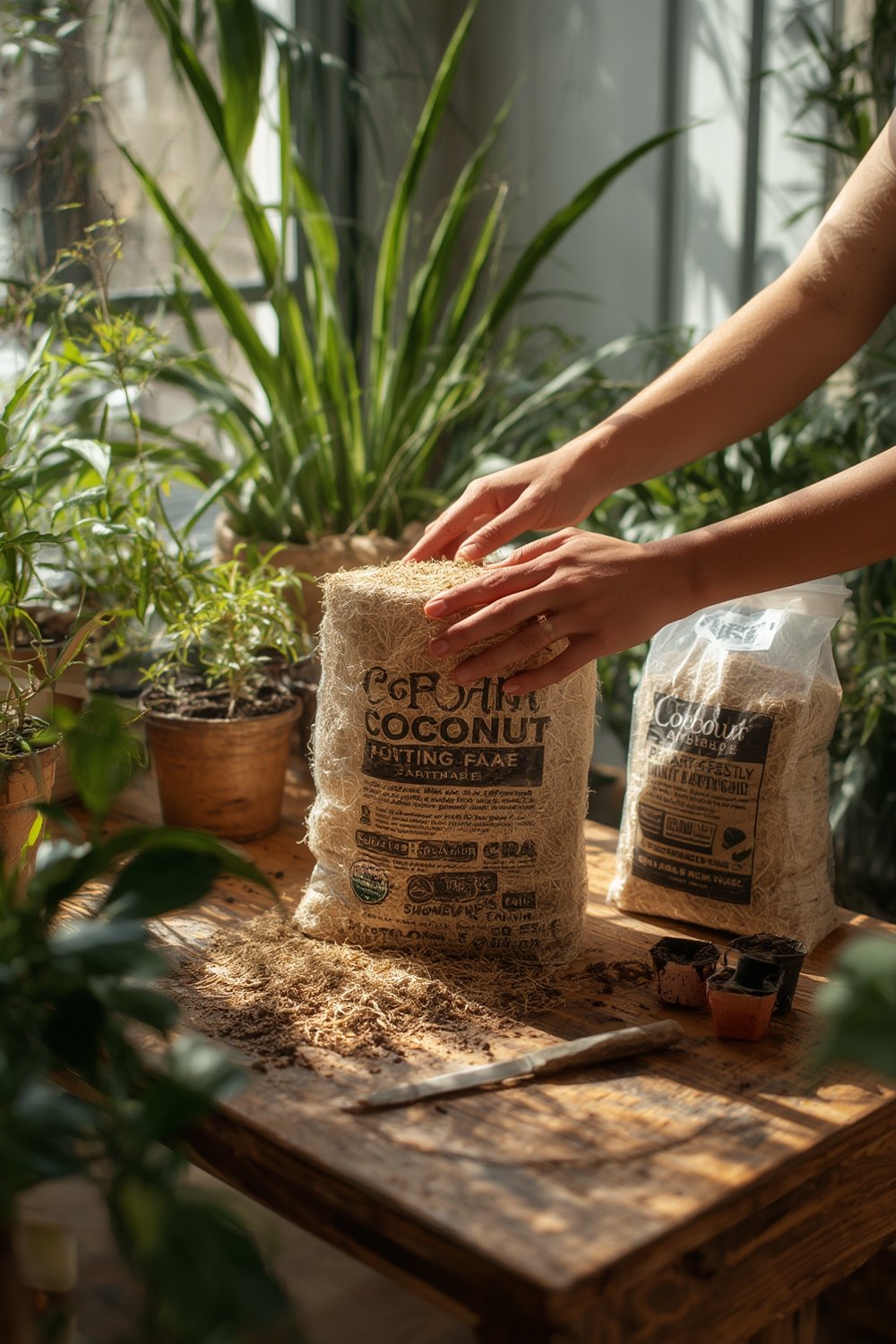 coconut coir product view