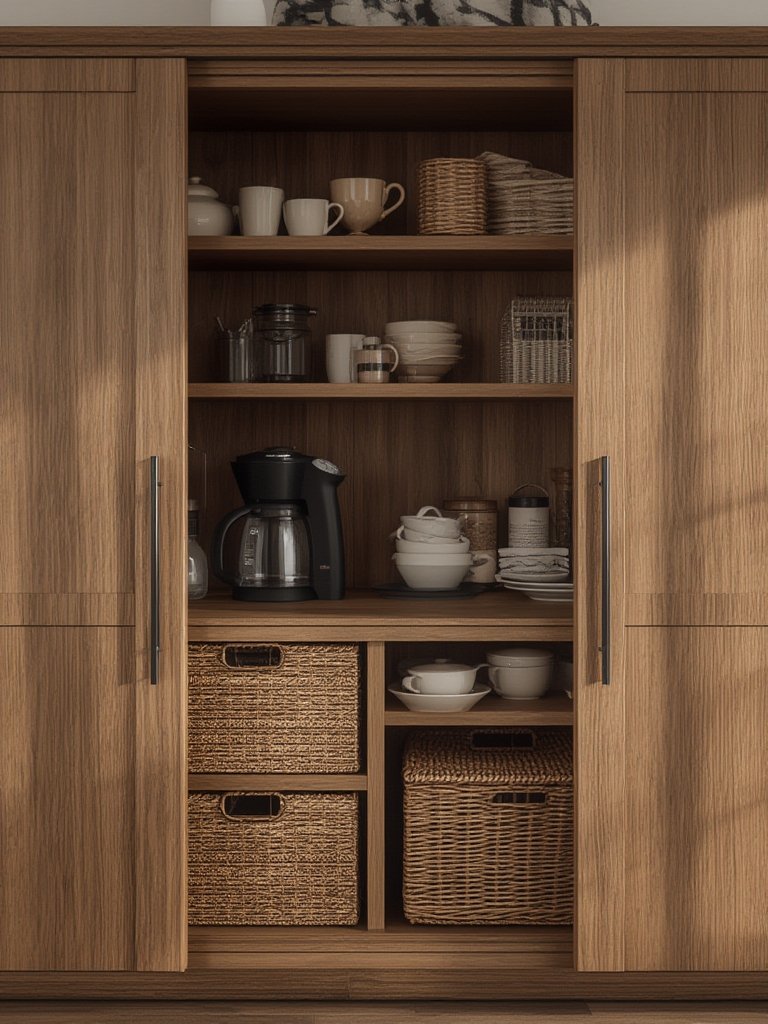 buffet cabinet in action