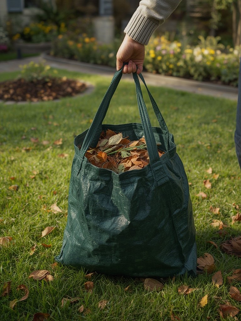 garden bag in action