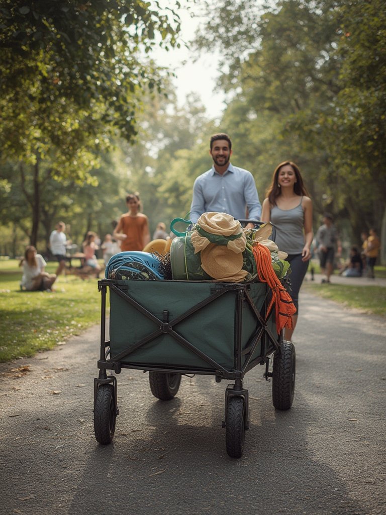 Utility Wagon in action