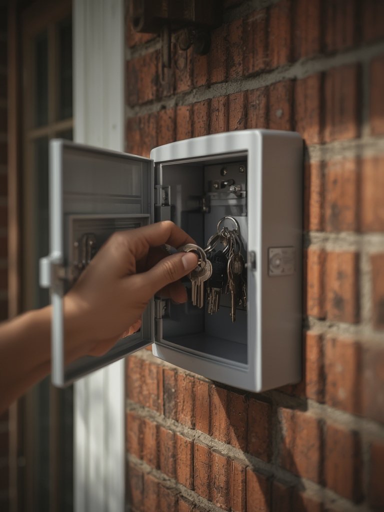 key lockbox in action