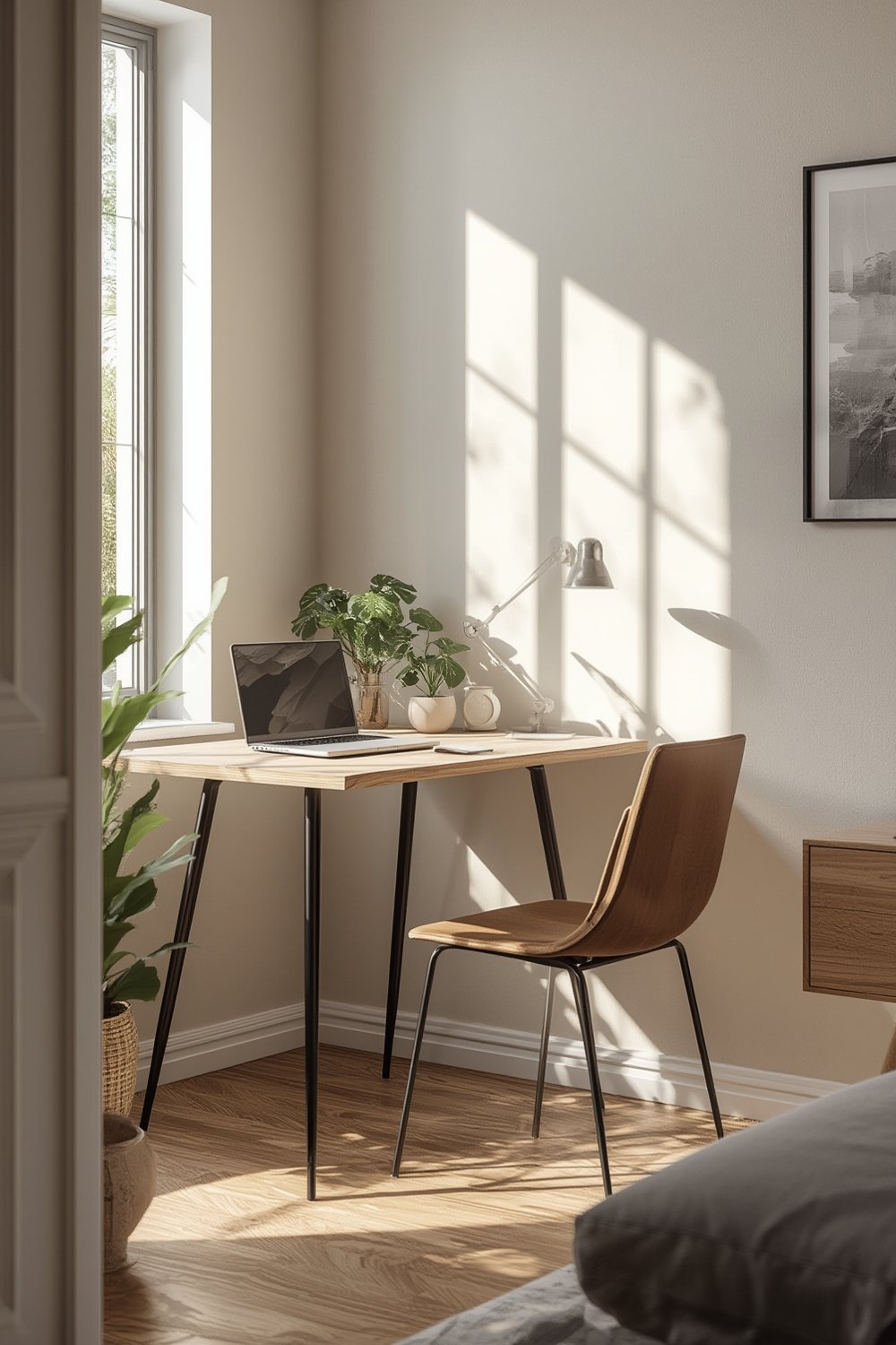 computer desk product view