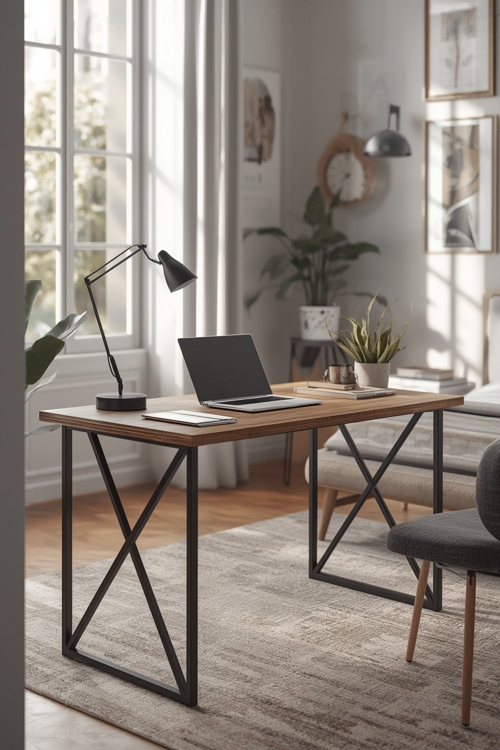 computer desk product view