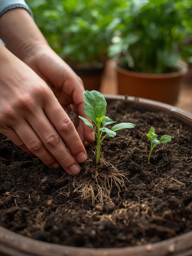 organic soil in action