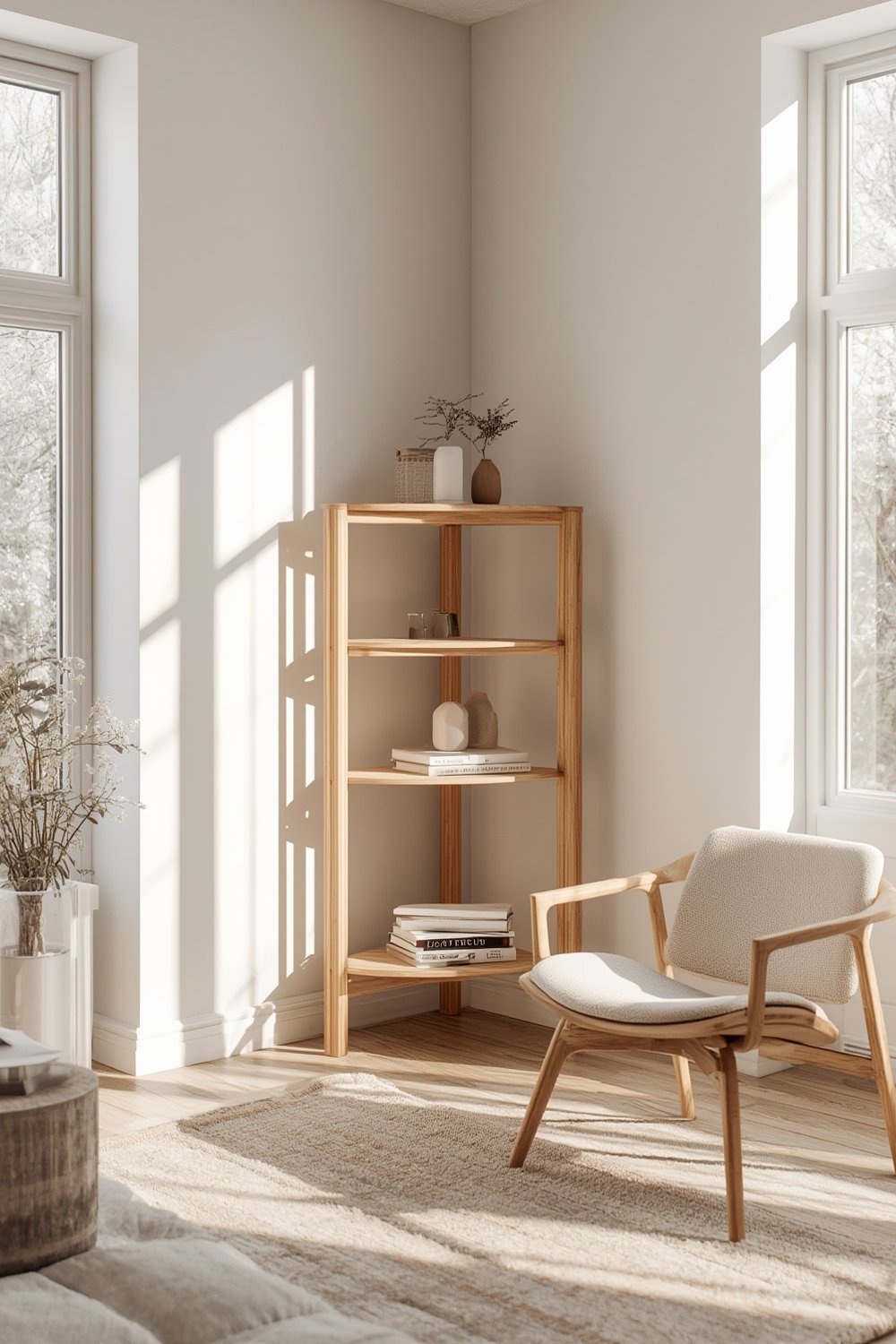 corner shelf product view