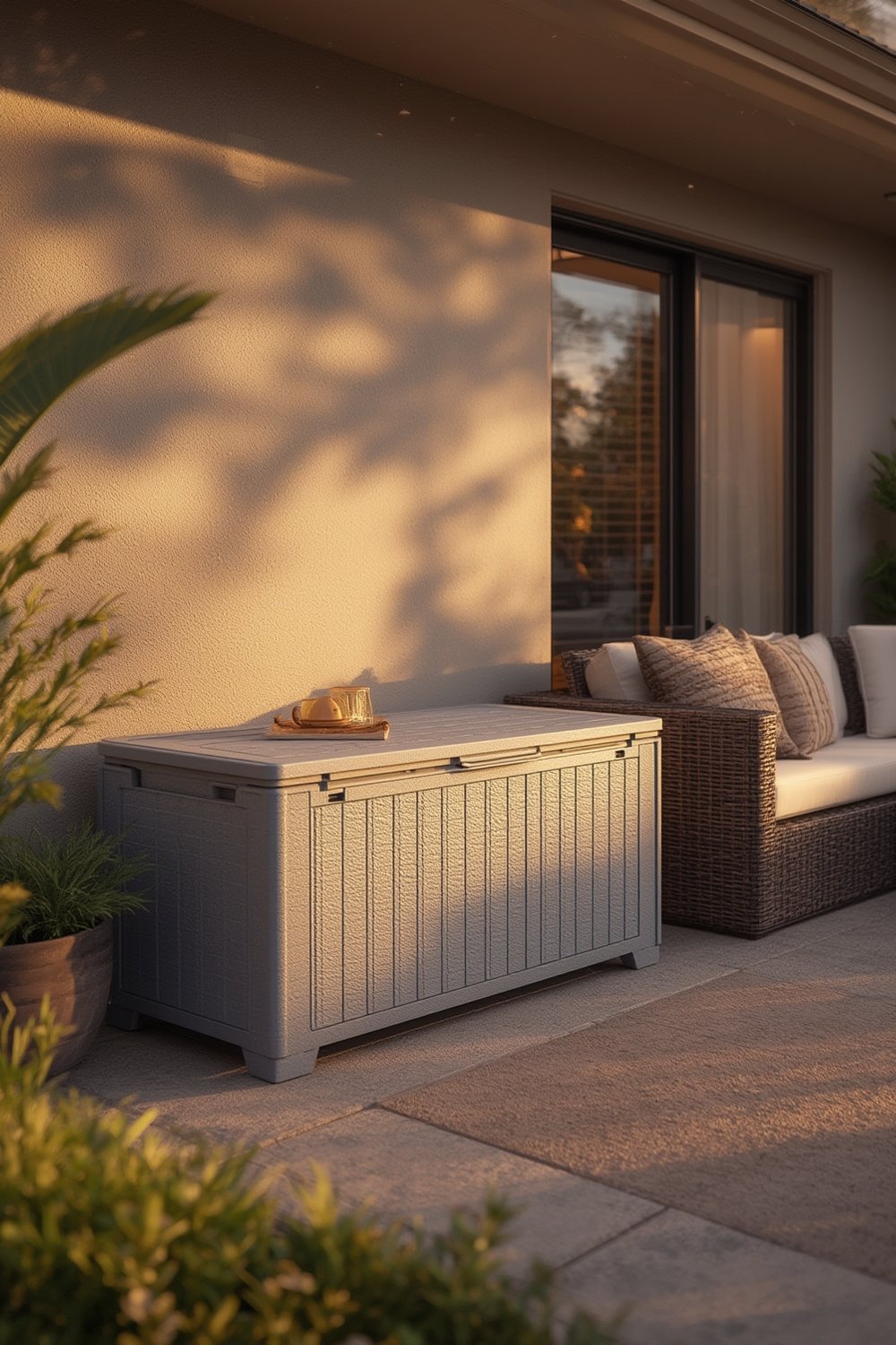 Keter Kentwood 92 Gallon Deck Box Worth It for Cushion Storage and Extra Seating? 1 deck box product view