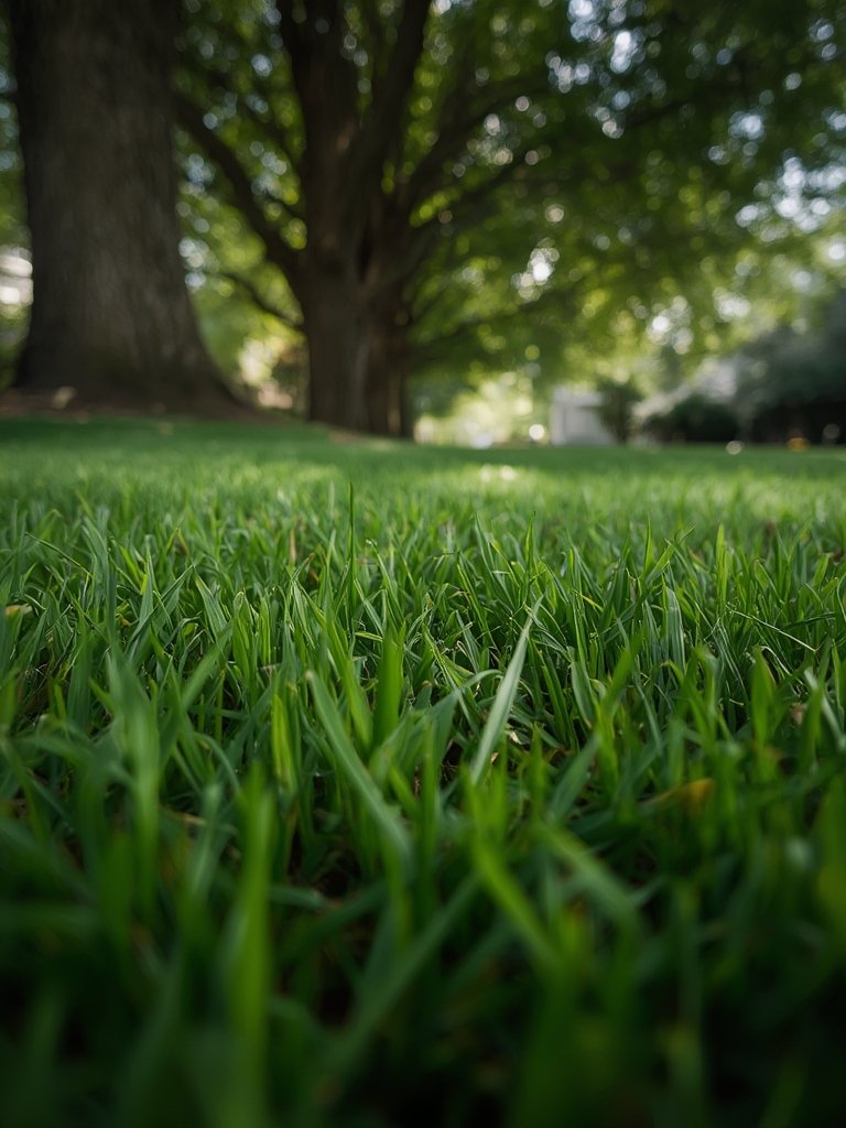shade grass in action