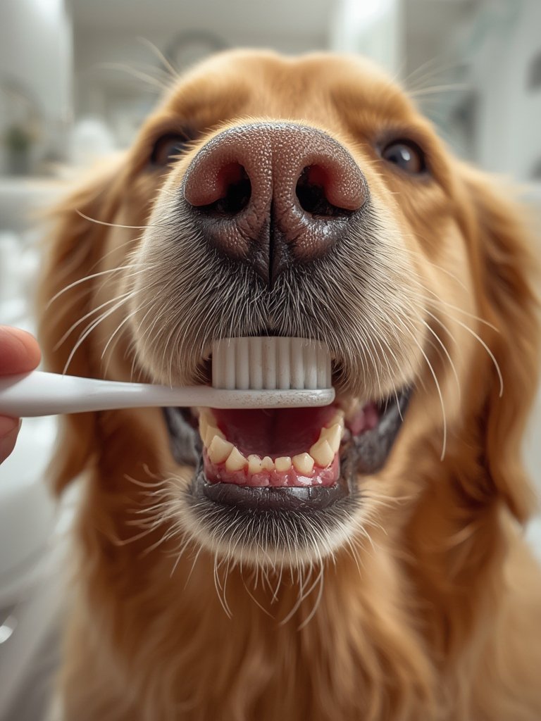 Should You Choose Petrodex Dog Toothpaste Kit for Easier Dental Care? 2 dog toothpaste in action