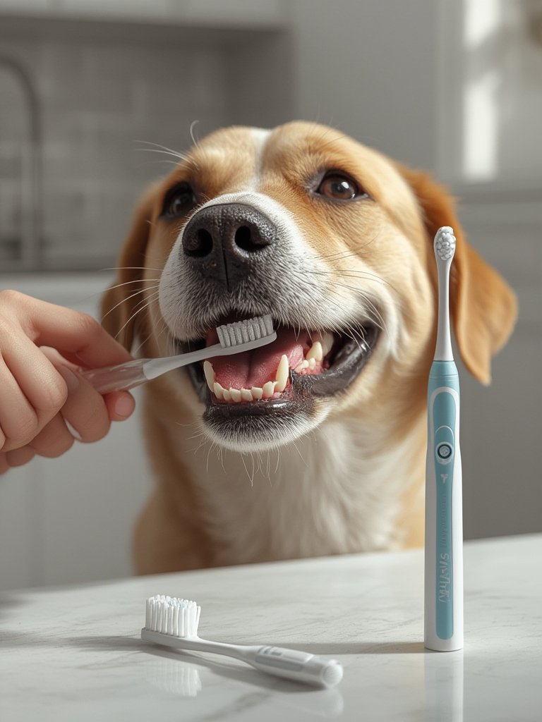 Arm & Hammer Dog Toothpaste Kit: Does It Really Improve Your Dog’s Breath? 2 dog toothpaste in action