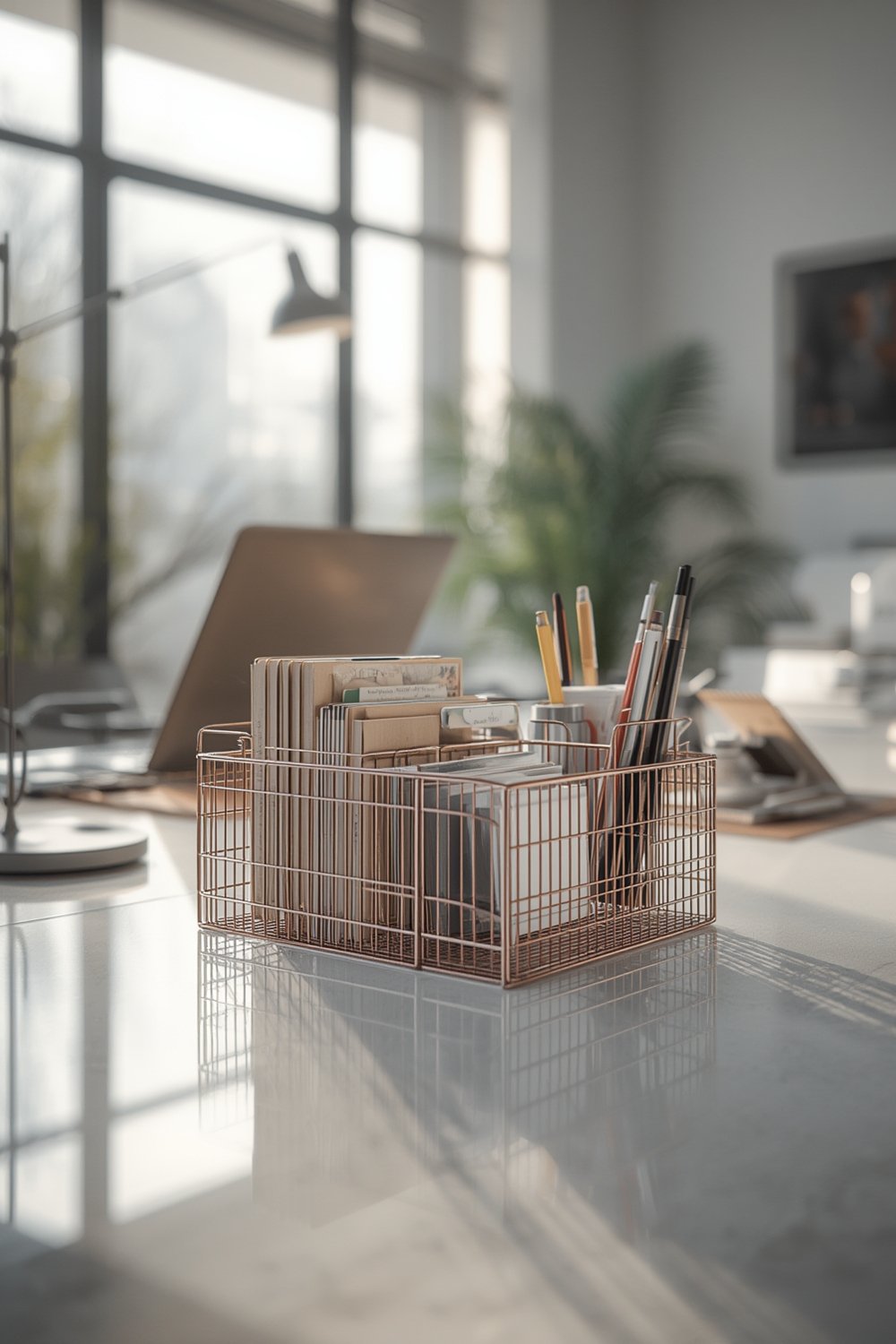 desktop organizer product view