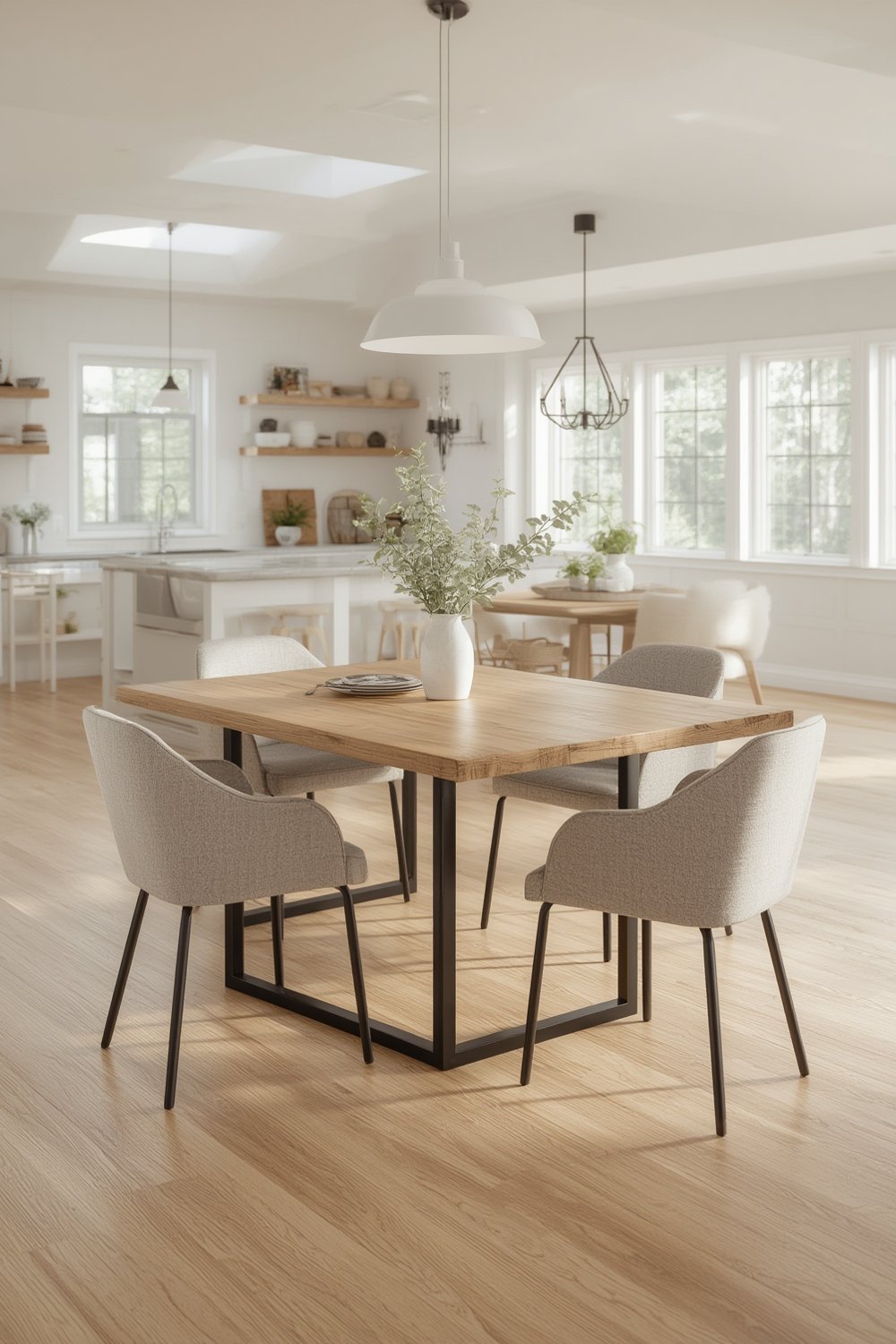 dining table product view