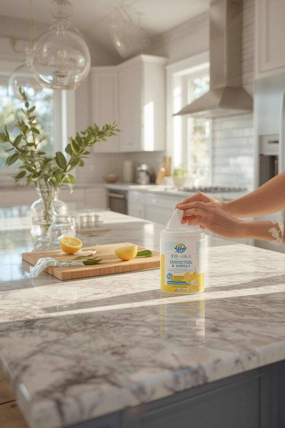 disinfecting wipes product view