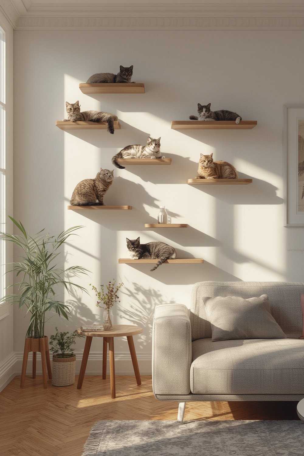 DIY Cat Wall Shelves Guide: Build Safe Vertical Climbing Space Without Loose Anchors or Wobbly Boards 2 diy cat wall shelves - Illustration 1