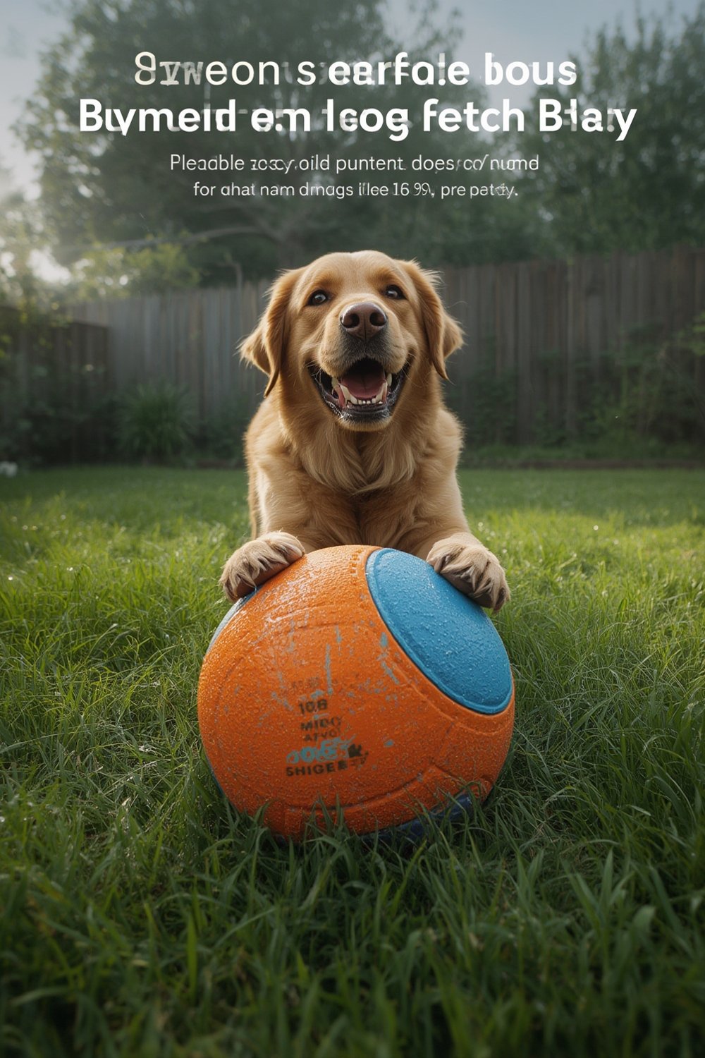dog ball product view