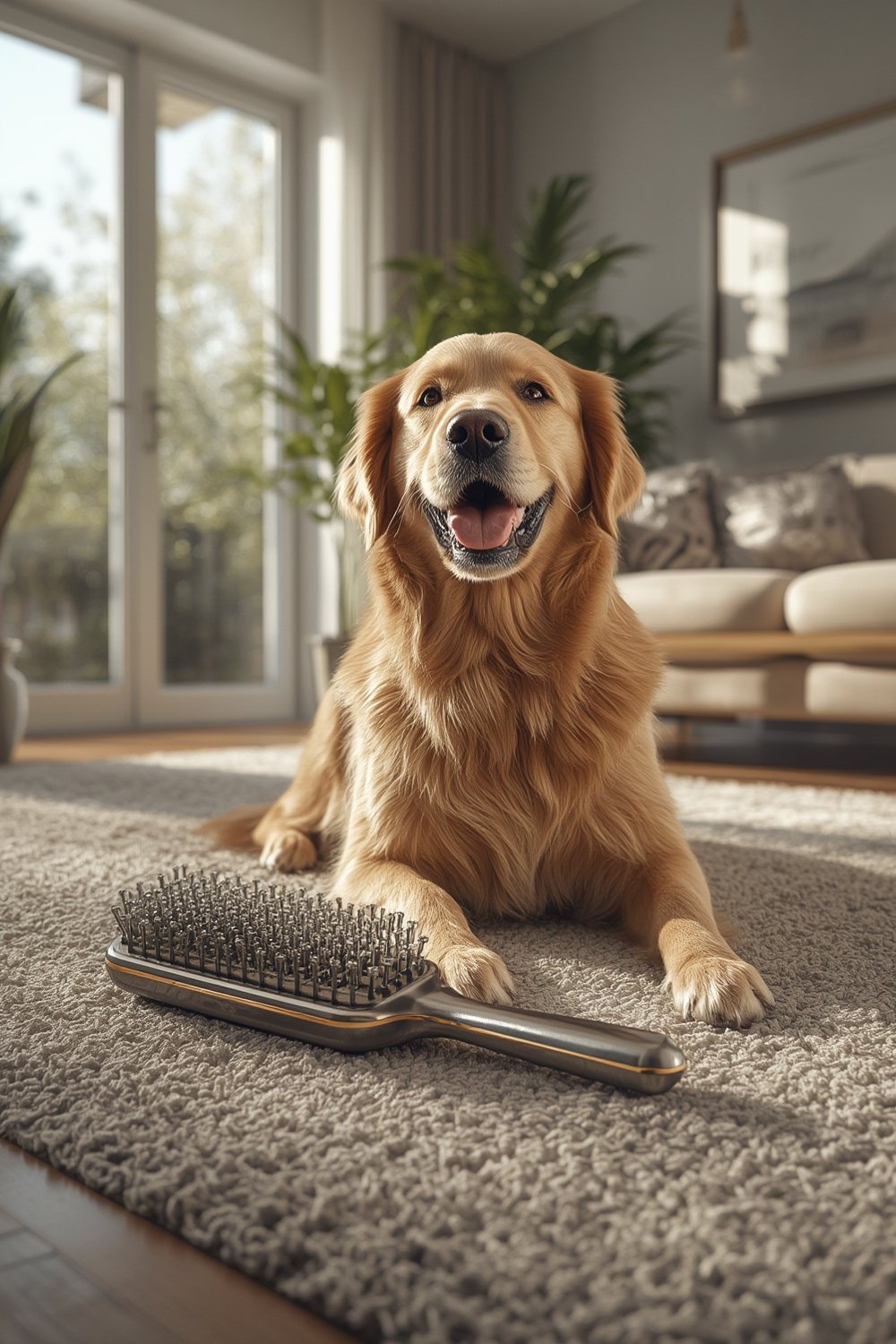 Should You Buy the Hartz Groomer's Best Combo Dog Brush for Easy Shedding and Grooming? 1 dog brush product view