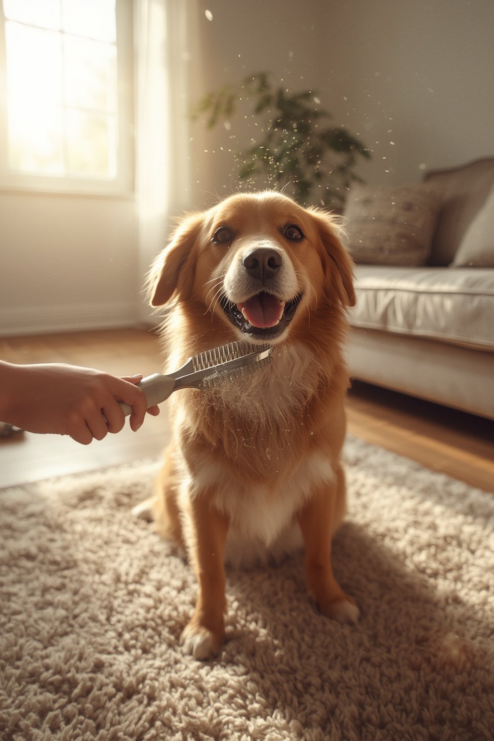 SleekEZ Dog Brush Review 2026: Real Shedding Results for Short & Long Coats 1 dog brush product view