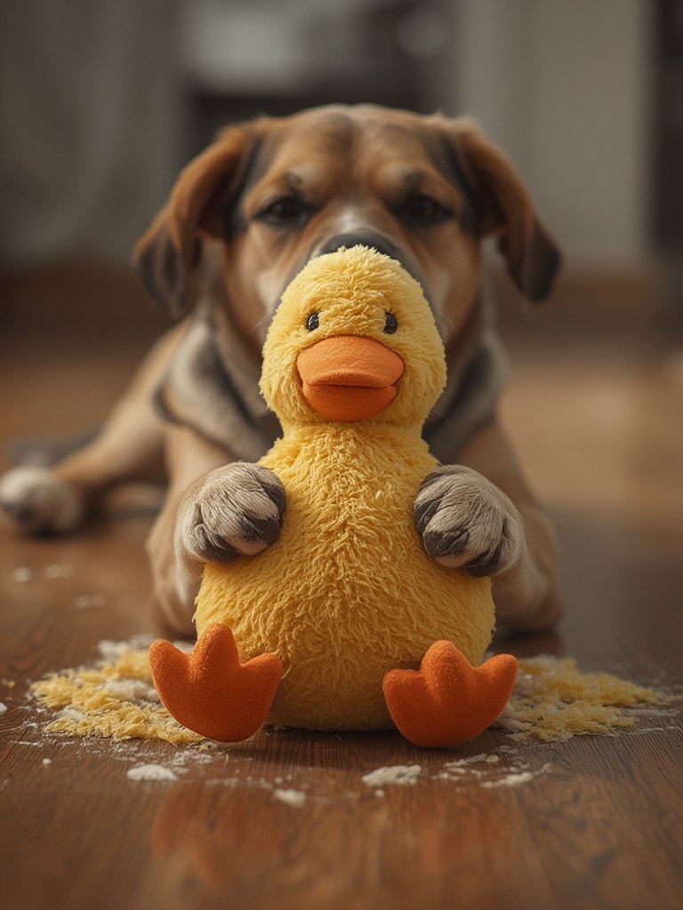 Best Pet Supplies Squeaky Dog Toys: Is the Wild Duck Good for Active Play? 2 squeaky toys in action