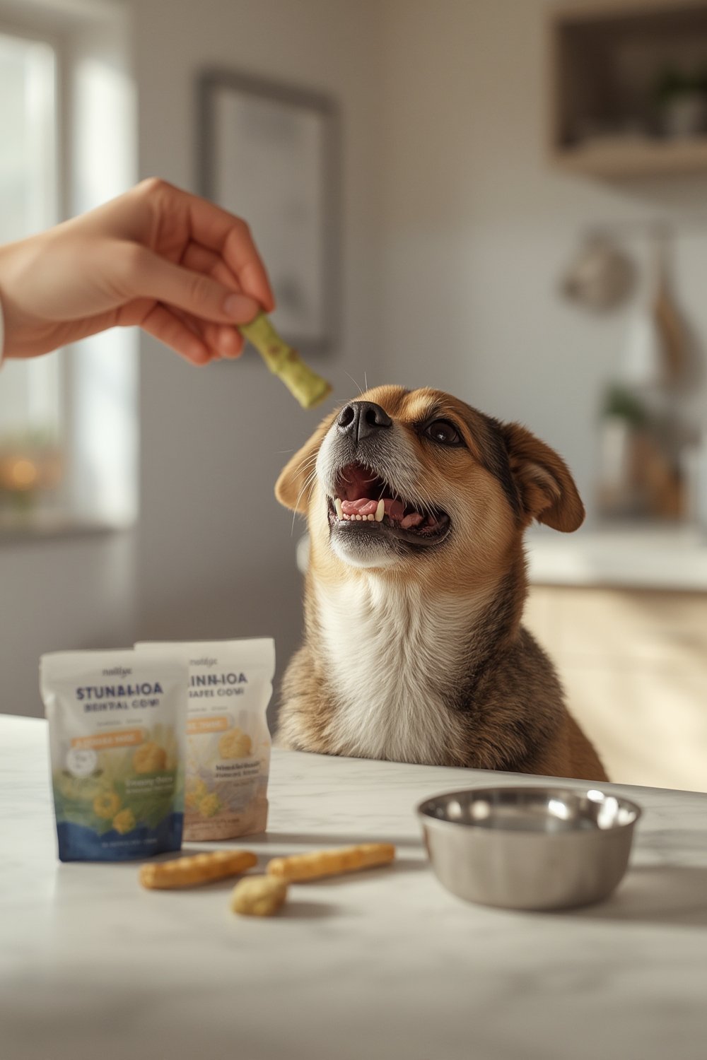 dog dental product view