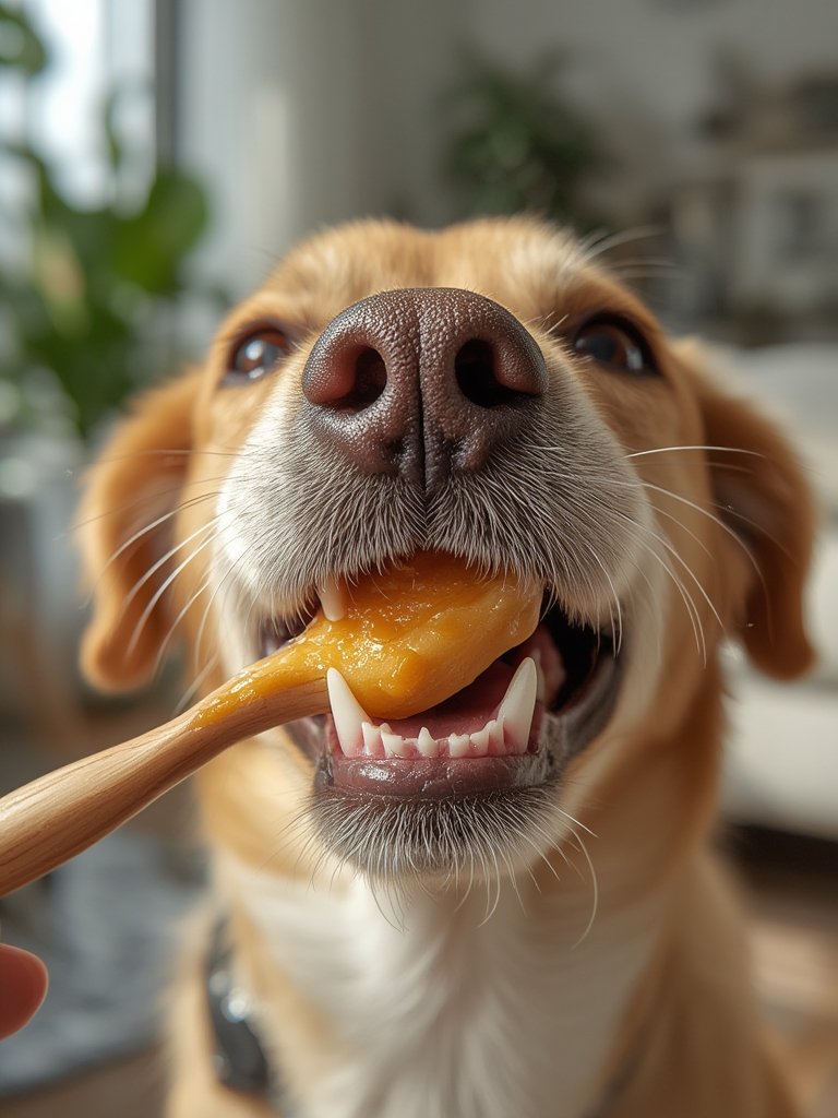 dental treats in action
