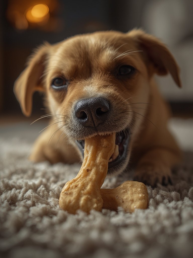 dental treats in action