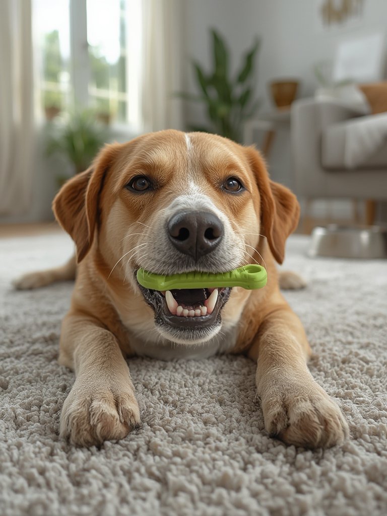 dental chews in action