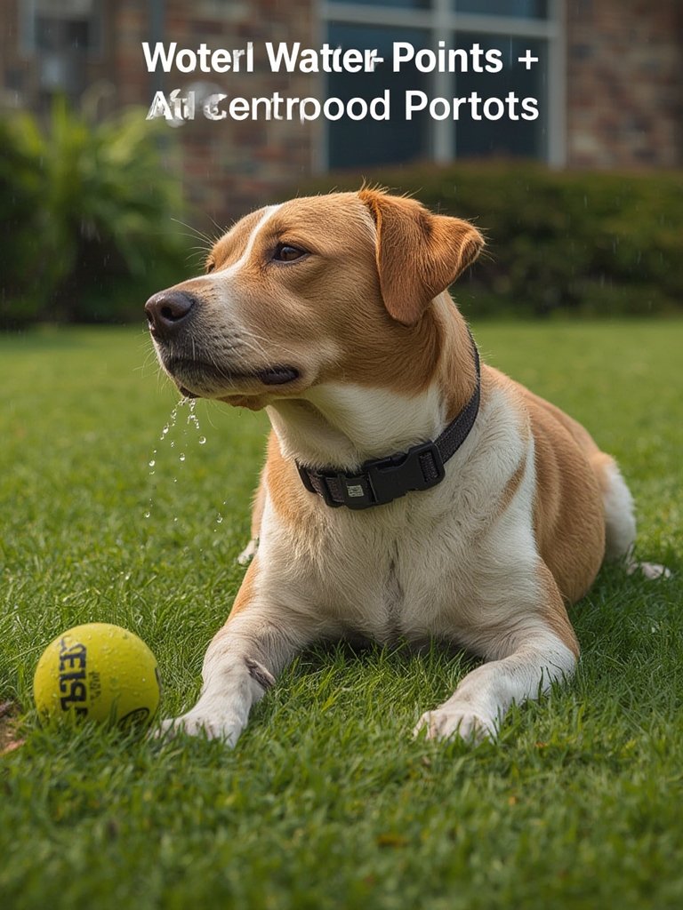 electric collar in action