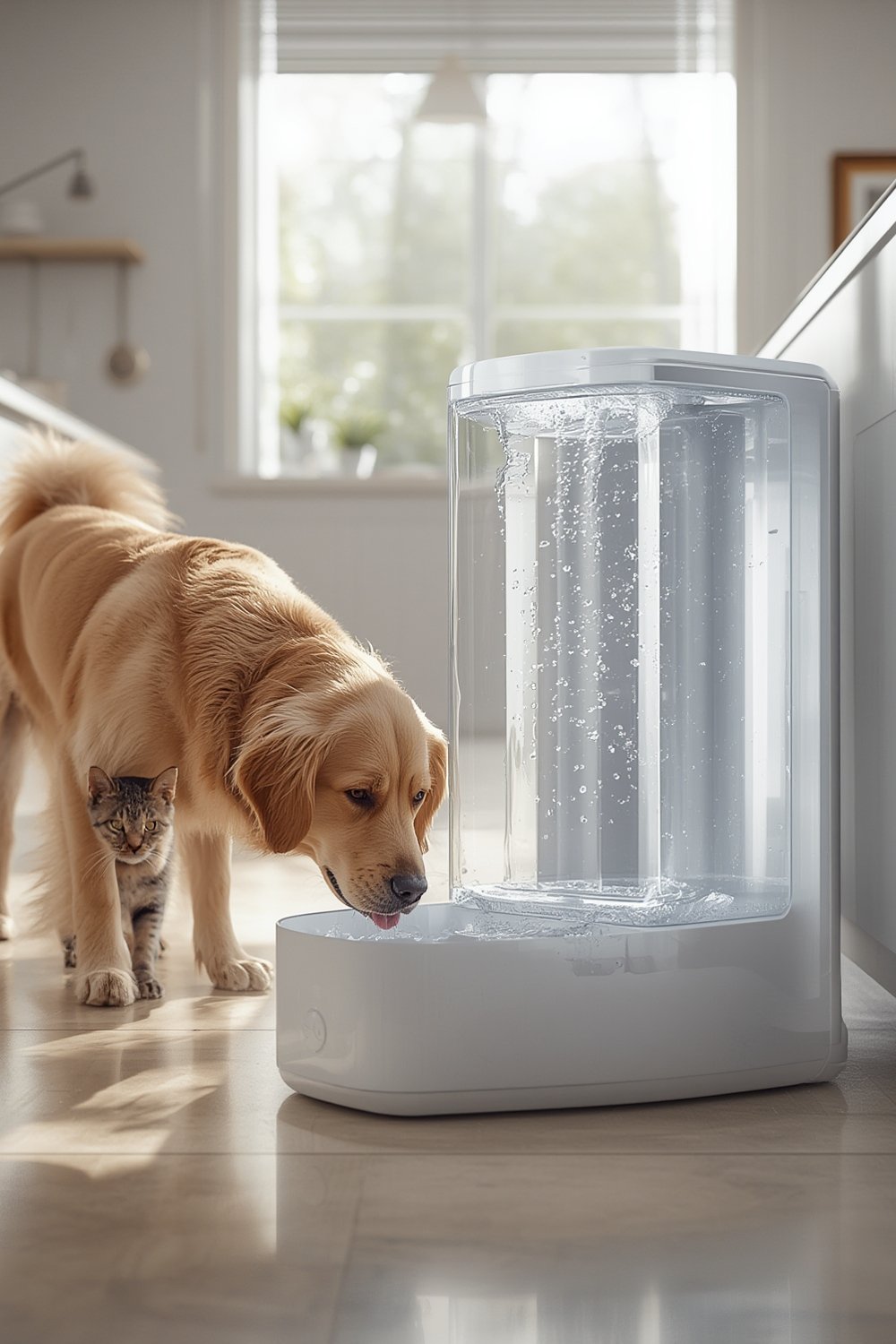 dog fountain product view