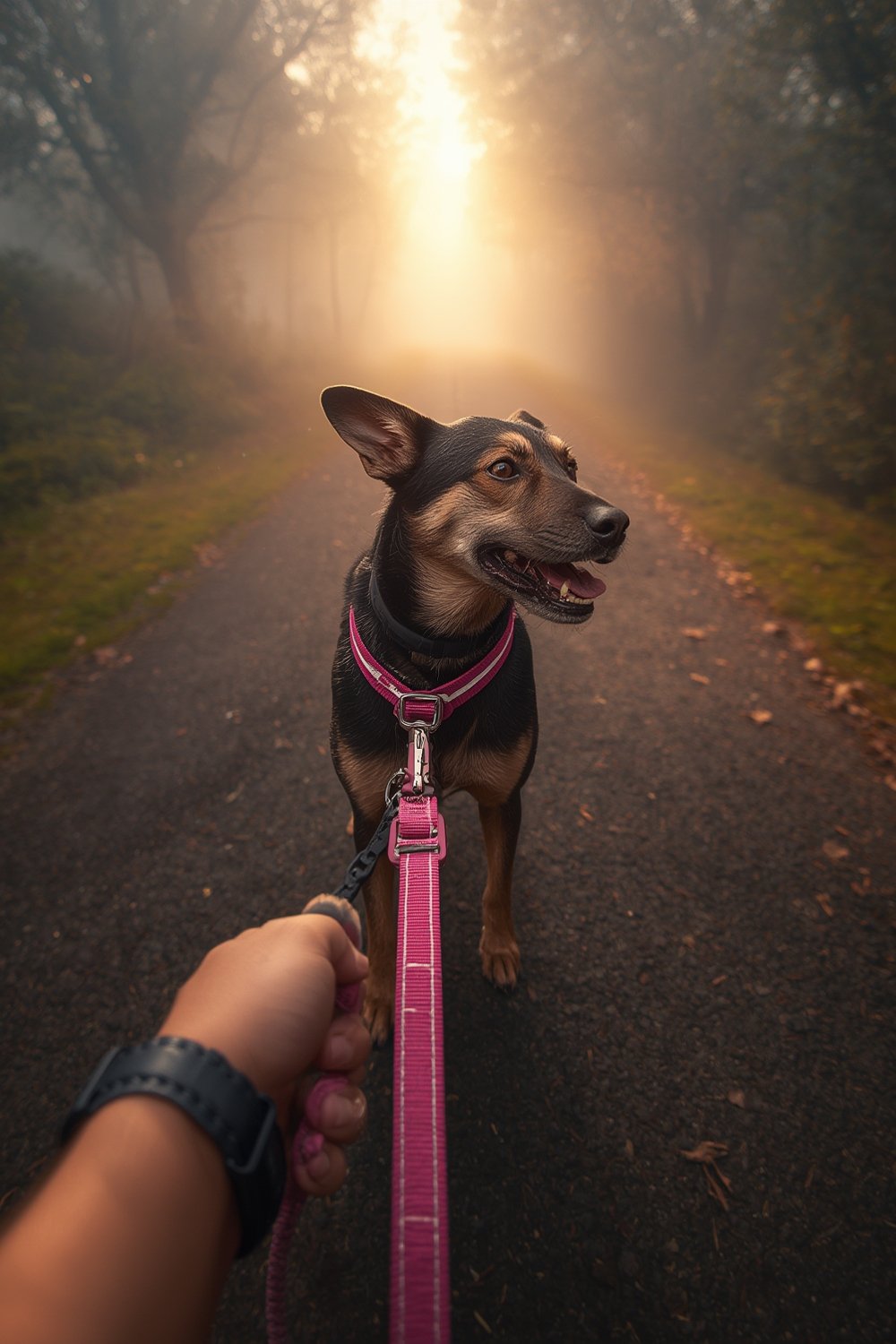 dog leash product view