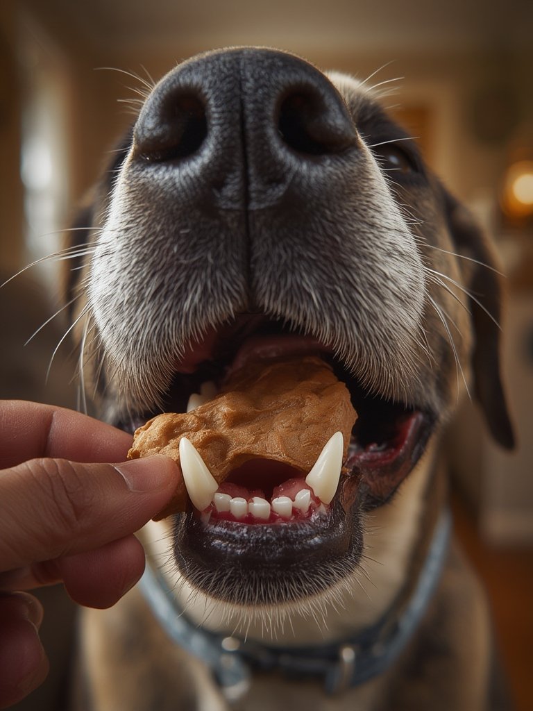 dental chews in action