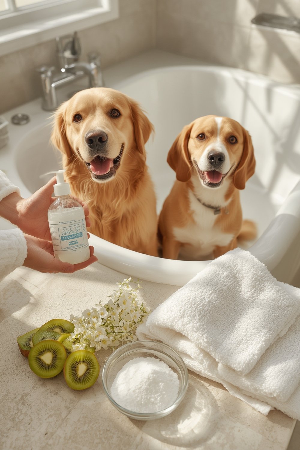 dog shampoo product view