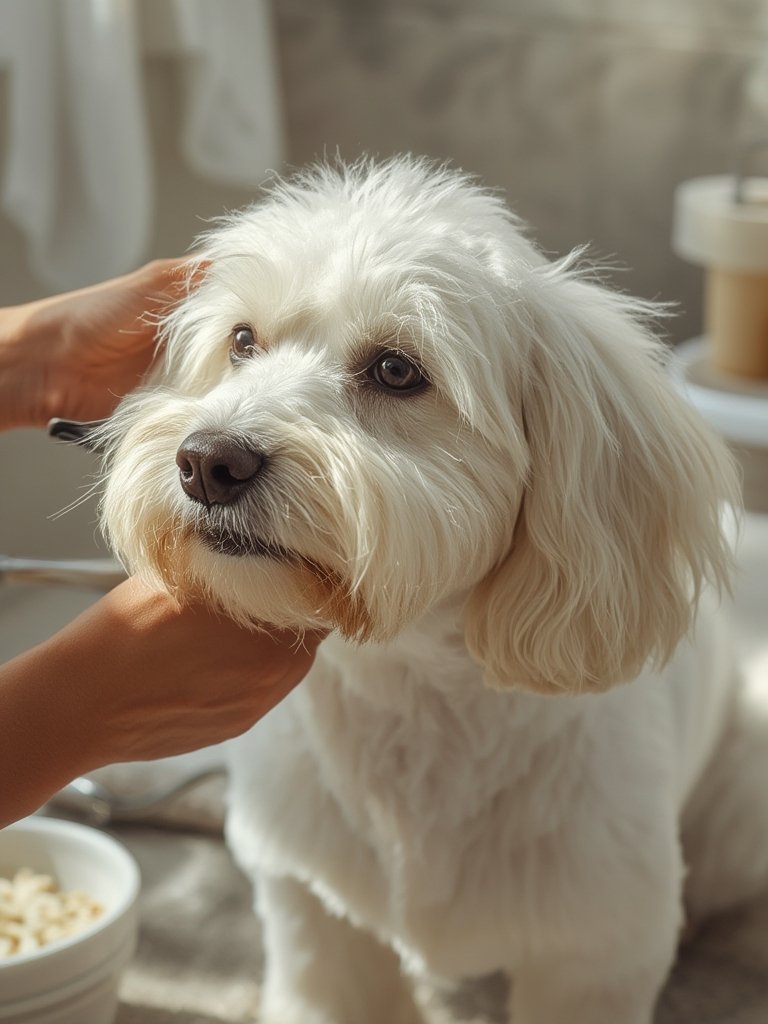 Should You Choose BioSilk Silk Therapy Whitening Dog Shampoo for Brighter, Softer Coats? 2 whitening shampoo in action