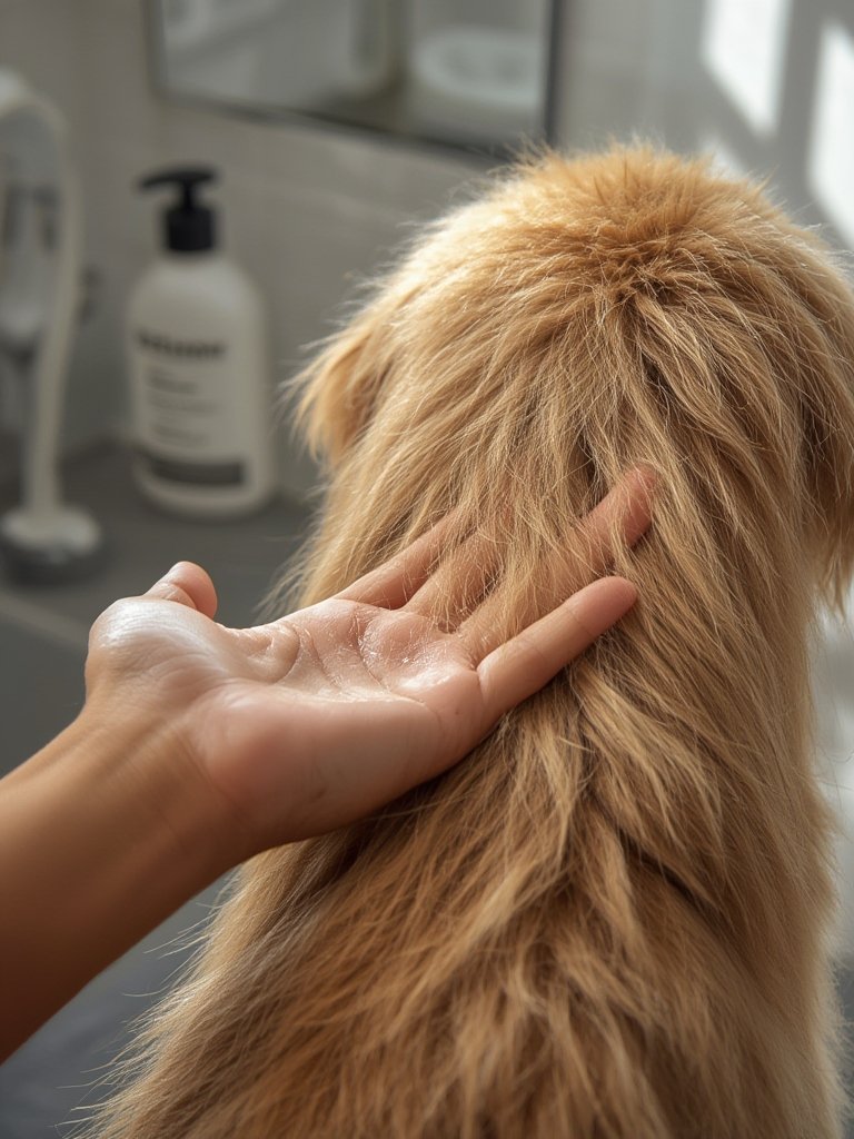 FURminator Ultra Premium deShedding Shampoo for Dogs: Does It Help Reduce Shedding? 2 deshedding shampoo in action