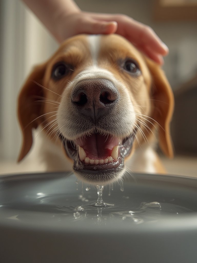 Should You Add Nylabone Dental Water to Your Dog’s Routine? What to Know Before Buying 2 dental water in action