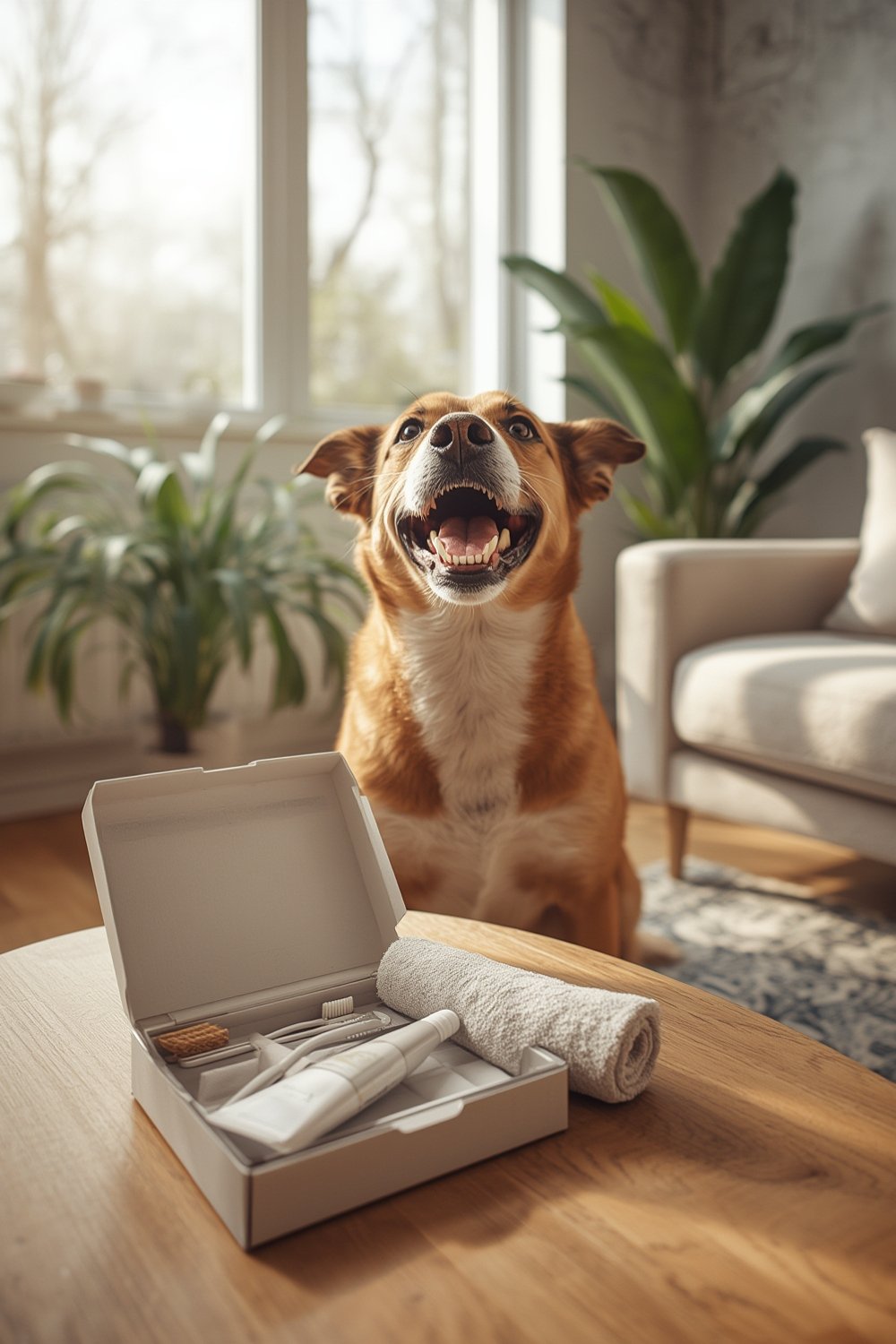 dog toothpaste product view