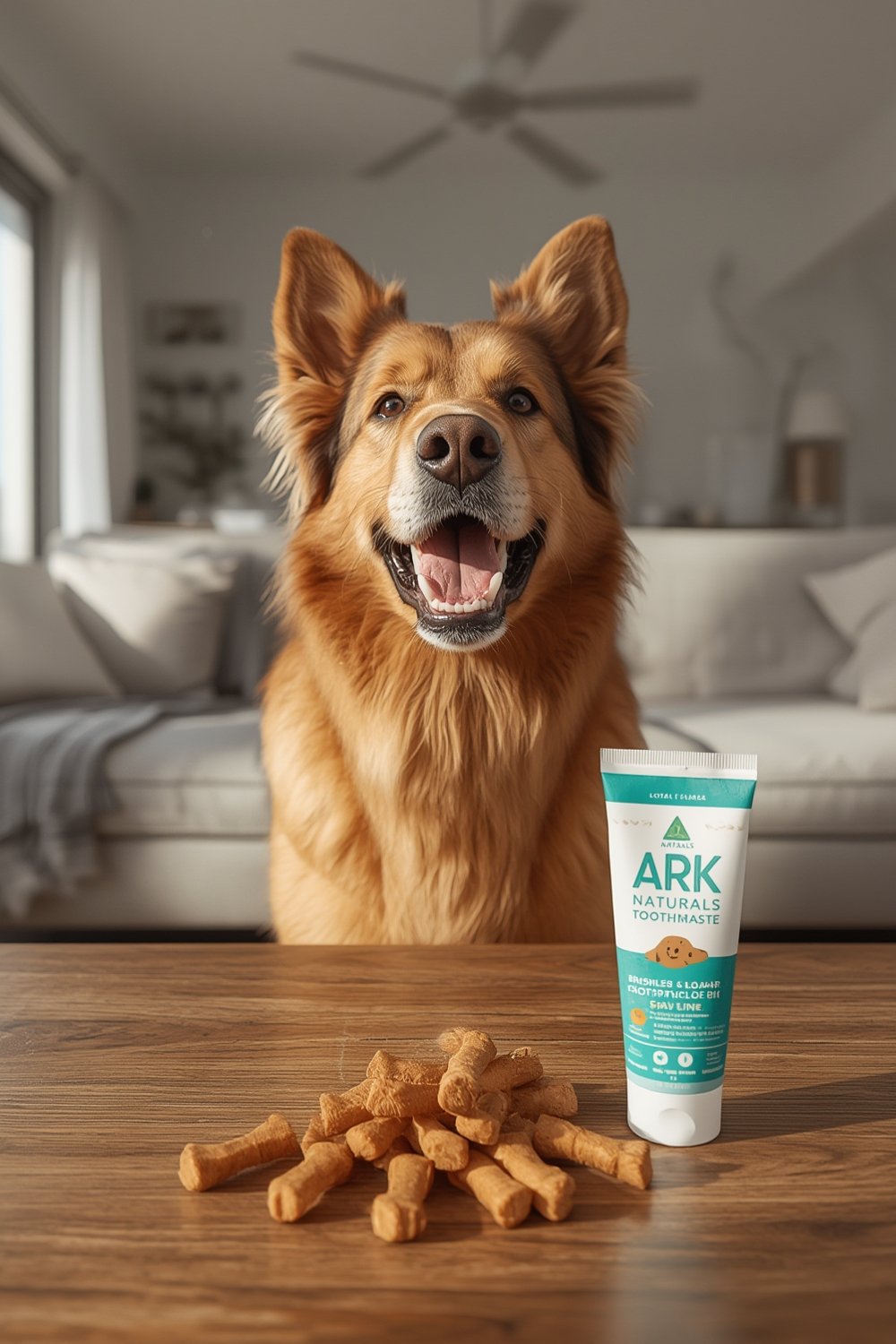 dog toothpaste product view