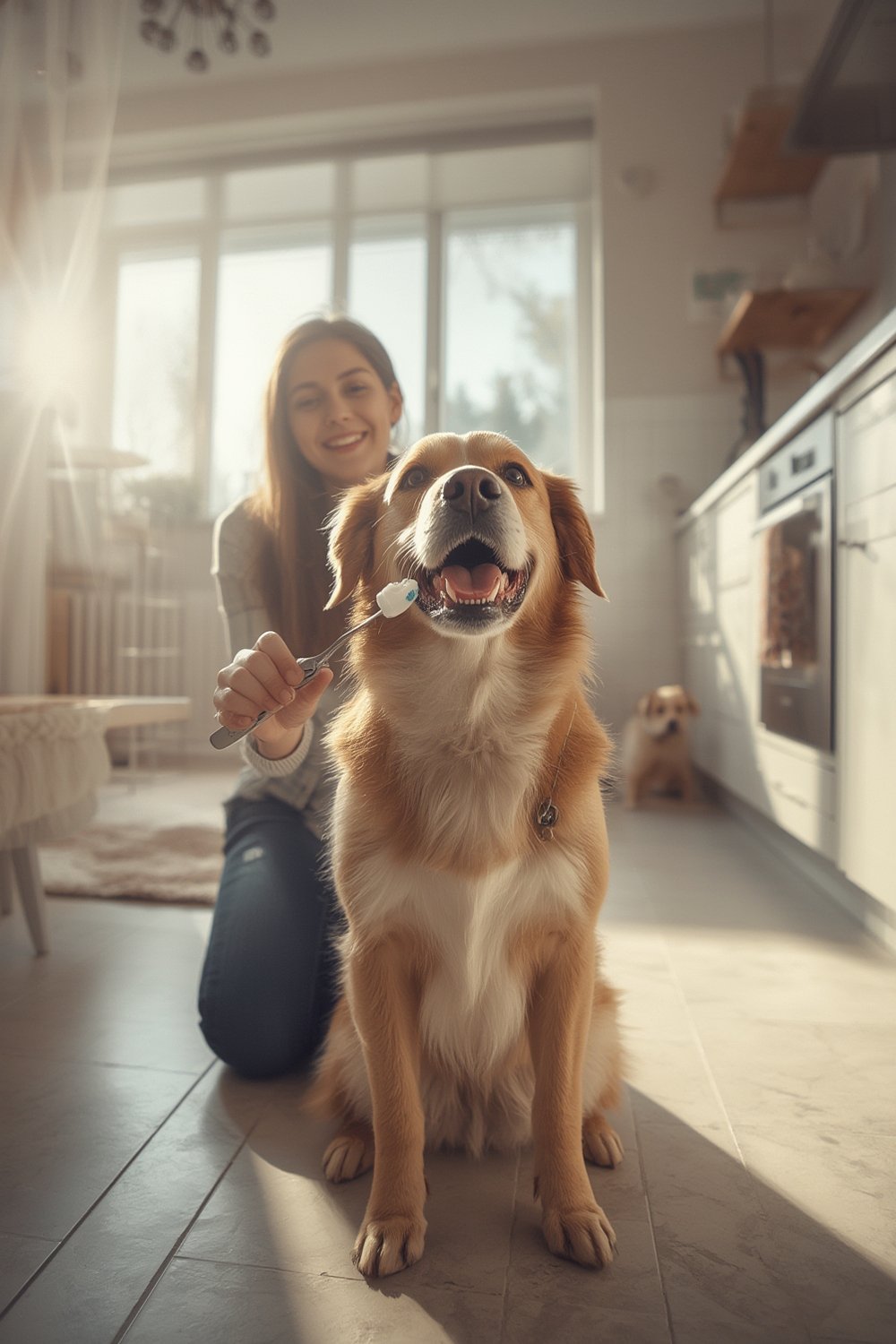 dog toothpaste product view