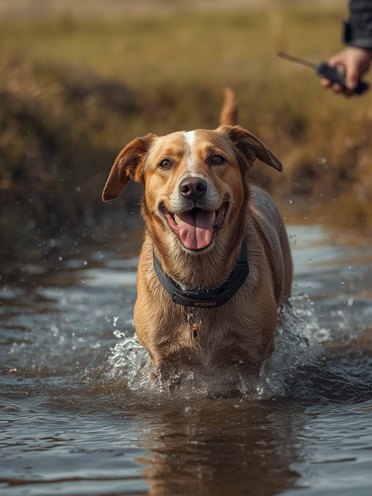 SportDOG FieldTrainer 425X: Does This Remote Trainer Make Off-Leash Training Easier? 2 remote trainer in action