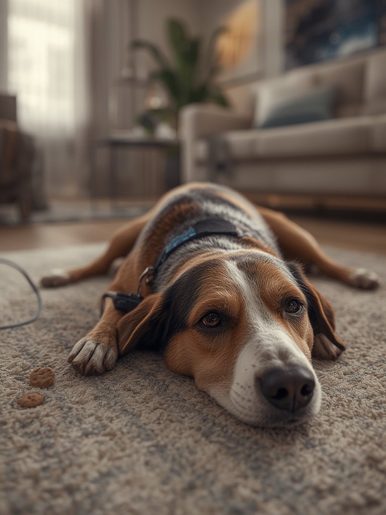 Should You Buy the DINJOO Smart Bark Collar for Small, Medium, or Large Dogs? 2 bark collar in action