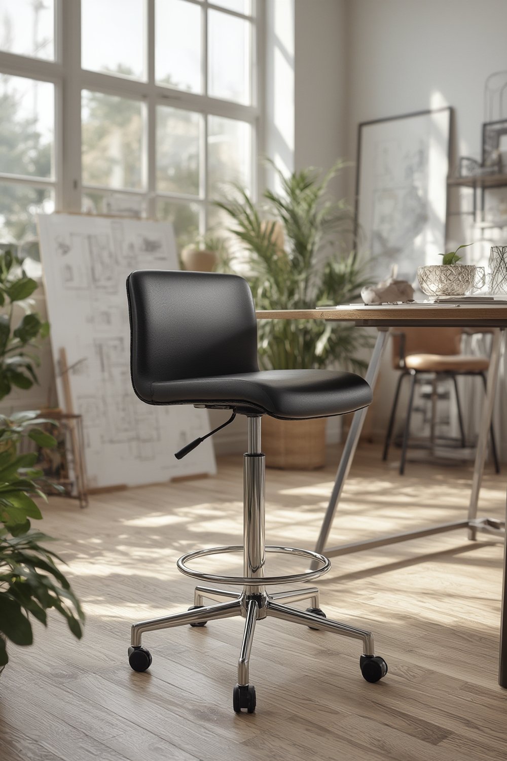 drafting stool product view