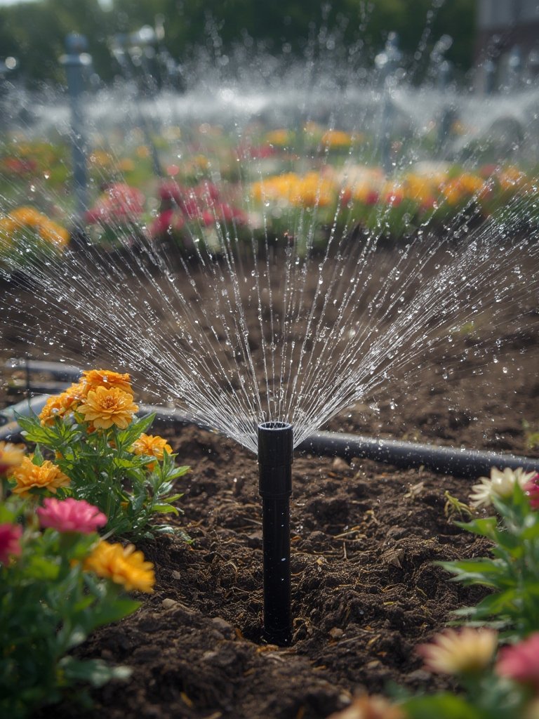 micro bubbler in action